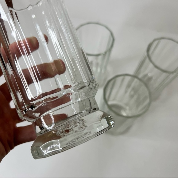 American Studio Glass Prism Tall Tumbler Set of 4 (Dansk) - Picture 5 of 9